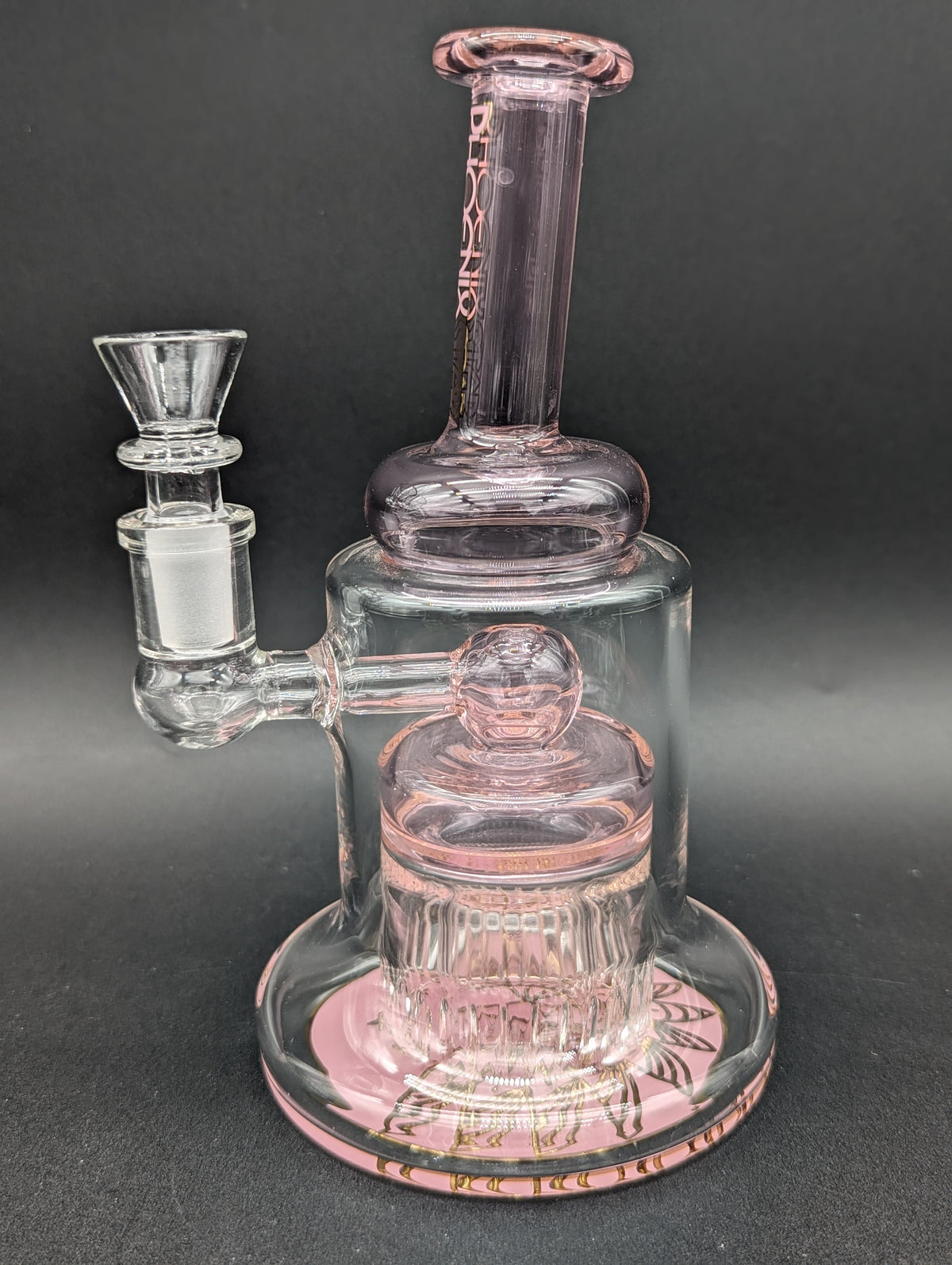 7" Phoenix Double Froth Perc Bong-Avernic Smoke Shop