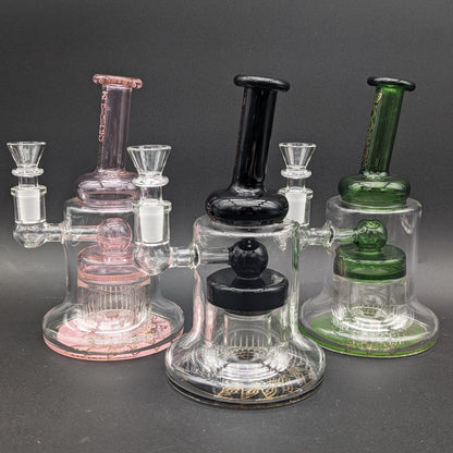 7" Phoenix Double Froth Perc Bong-Avernic Smoke Shop