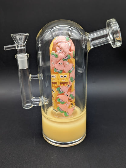 7" Sponge Star Bubbler Bong - Meech Madness Smoke Shop