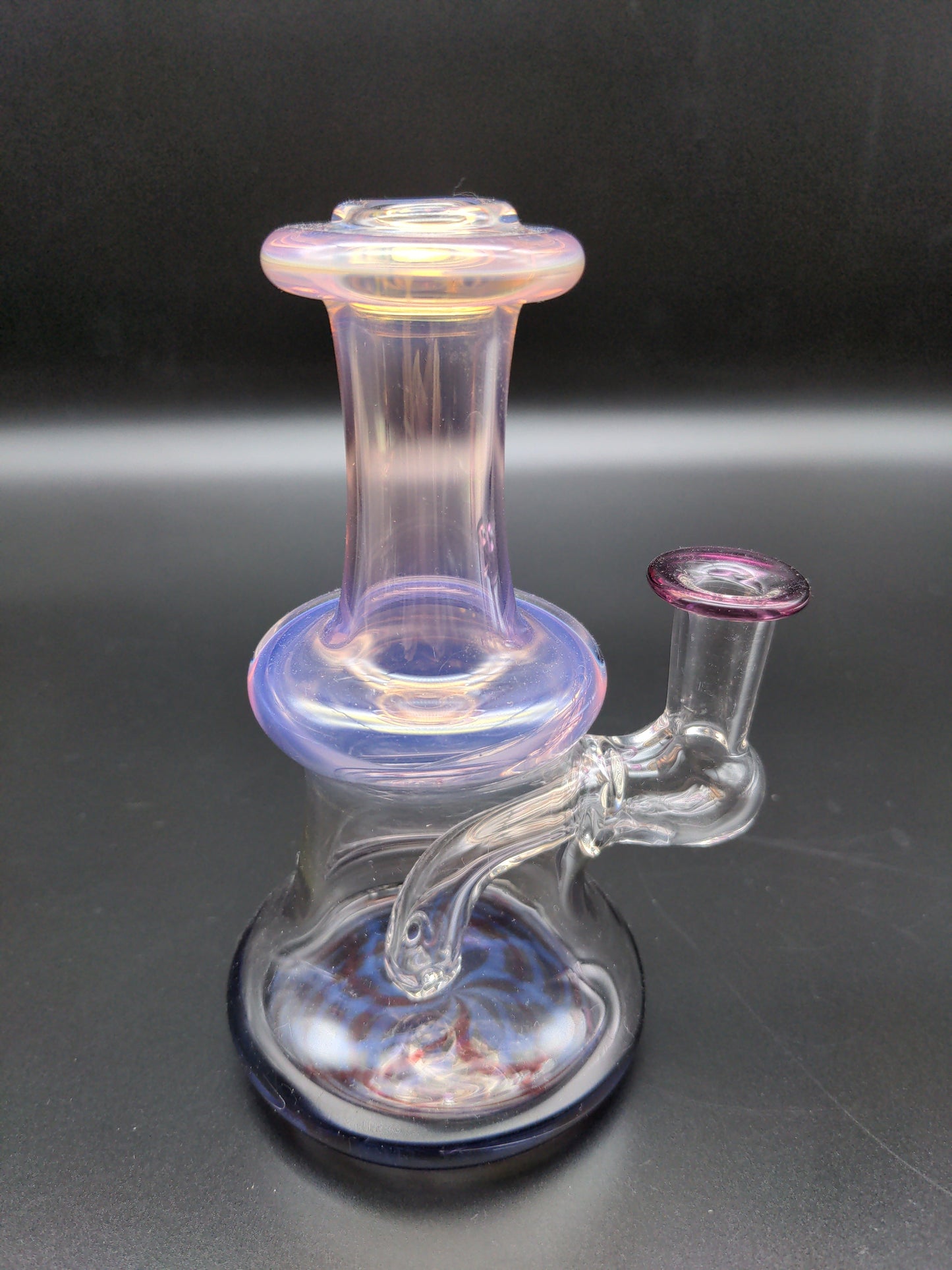 7" Wig Wag Jammer Mini Beaker - by SlynxxGlass - Avernic Smoke Shop