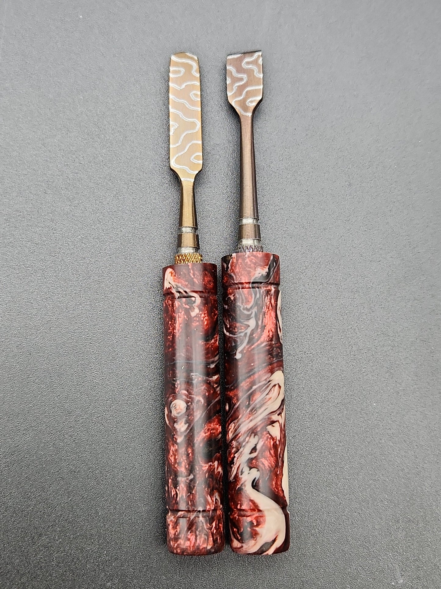 710 Swords Handmade Resin Dab Tools w/ Etching-Avernic Smoke Shop