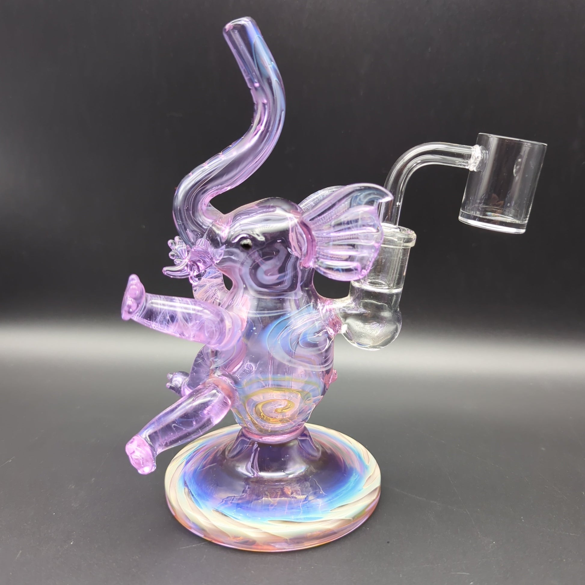 7.5" Fumed Elephant Rig 14mm - Avernic Smoke Shop