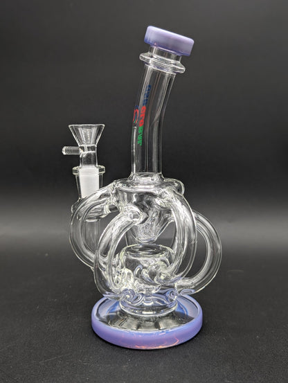 7.5" Inline Multi Tube Recycler Bong - Meech Madness Smoke Shop