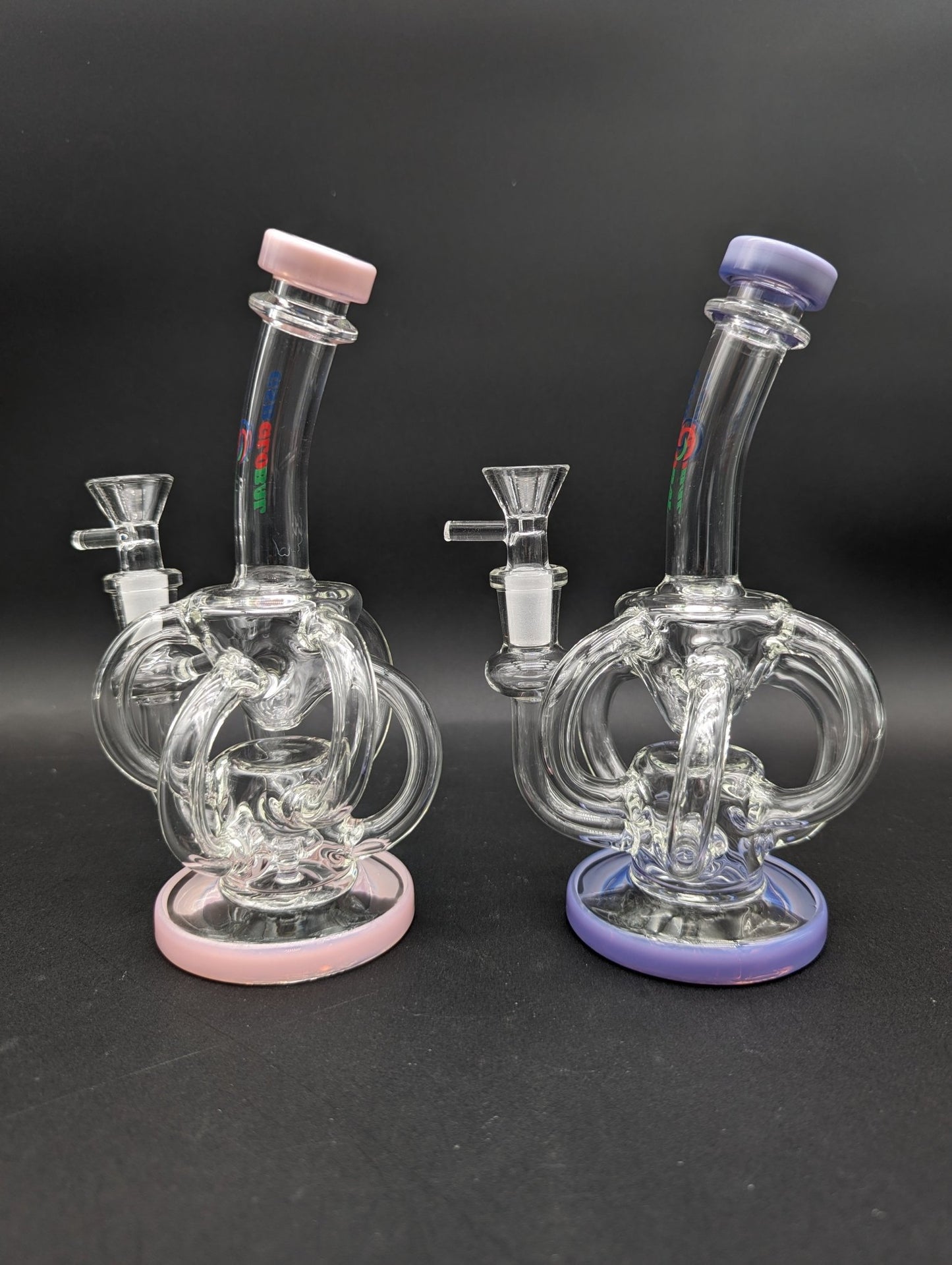 7.5" Inline Multi Tube Recycler Bong - Meech Madness Smoke Shop