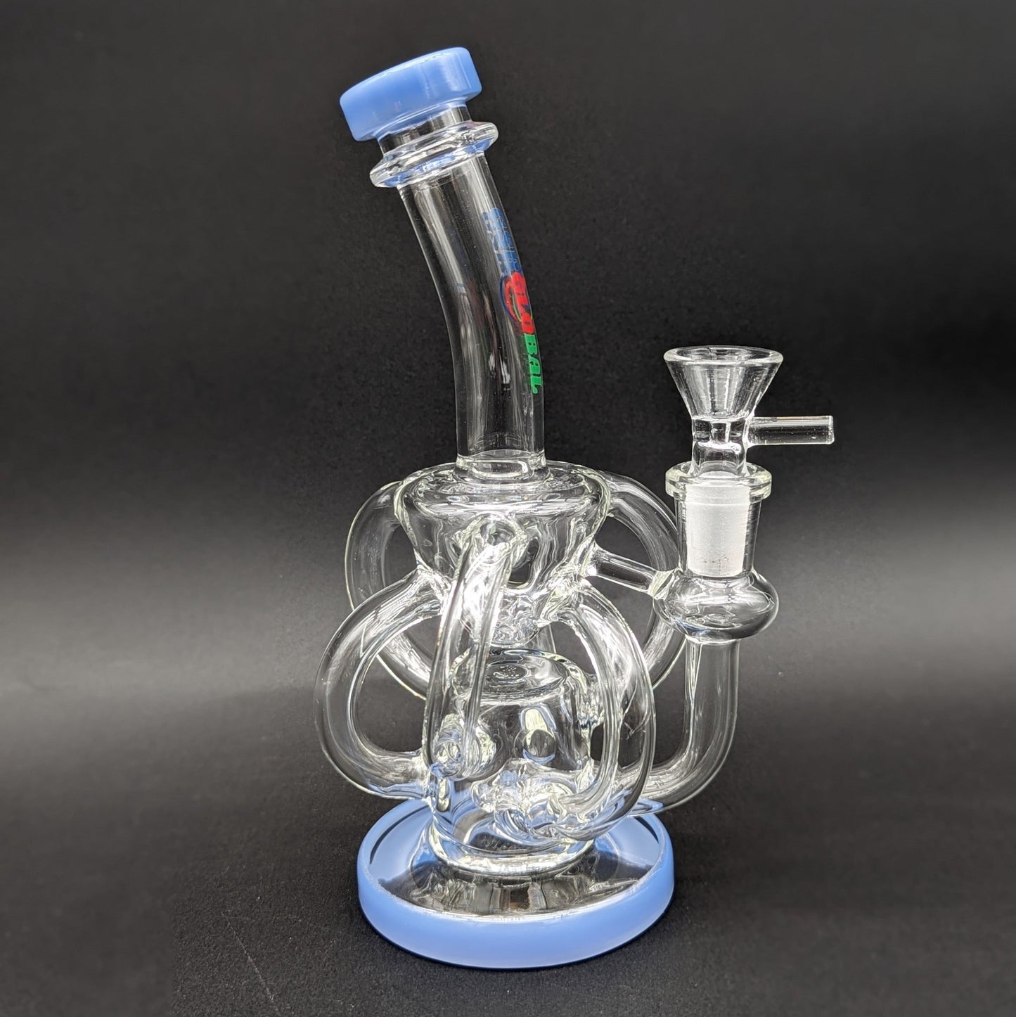7.5" Inline Multi Tube Recycler Bong - Meech Madness Smoke Shop