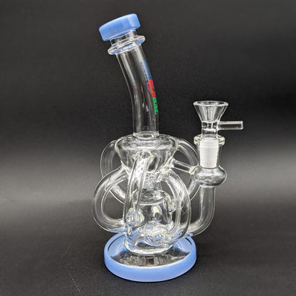 7.5" Inline Multi Tube Recycler Bong - Meech Madness Smoke Shop