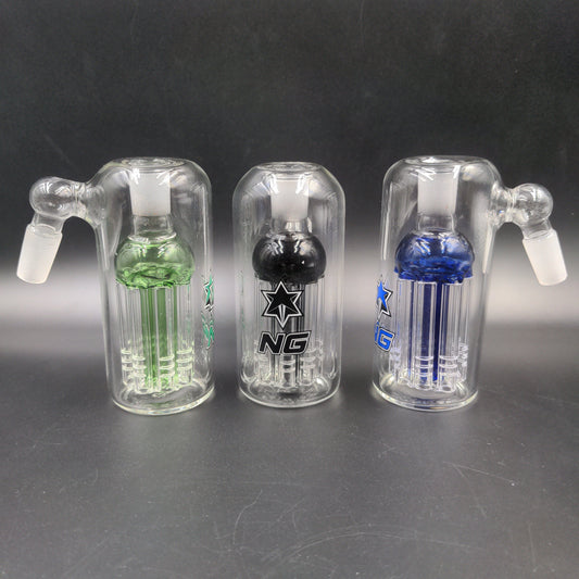 8 Arms Diffuser Ash Catchers - 14mm 45 Degrees-Avernic Smoke Shop