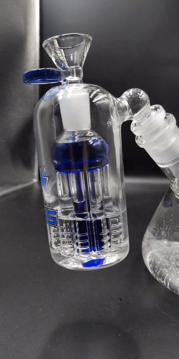 8 Arms Diffuser Ash Catchers - 14mm 45 Degrees-Avernic Smoke Shop