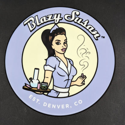 8" Blazy Susan Dab Pads-Avernic Smoke Shop