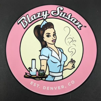 8" Blazy Susan Dab Pads-Avernic Smoke Shop