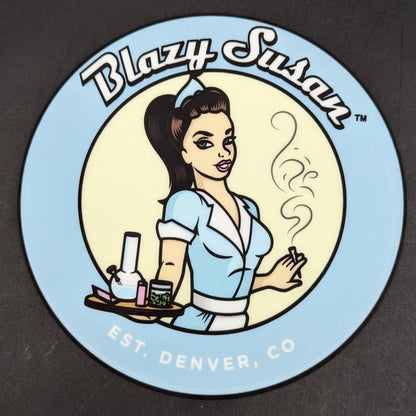 8" Blazy Susan Dab Pads-Avernic Smoke Shop