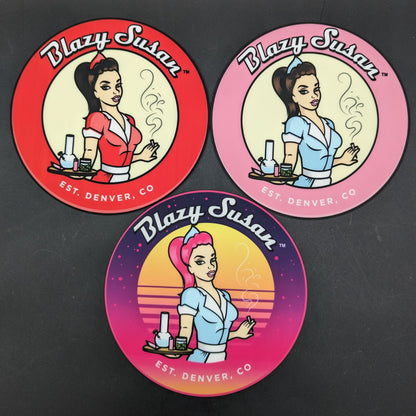 8" Blazy Susan Dab Pads-Avernic Smoke Shop