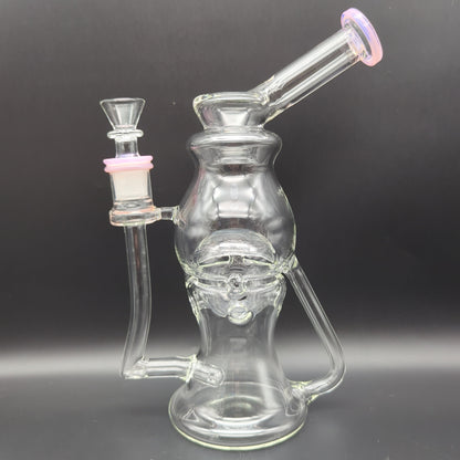 8" Fab Egg Recycler Water Pipe - Avernic Smoke Shop