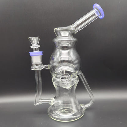 8" Fab Egg Recycler Water Pipe - Avernic Smoke Shop