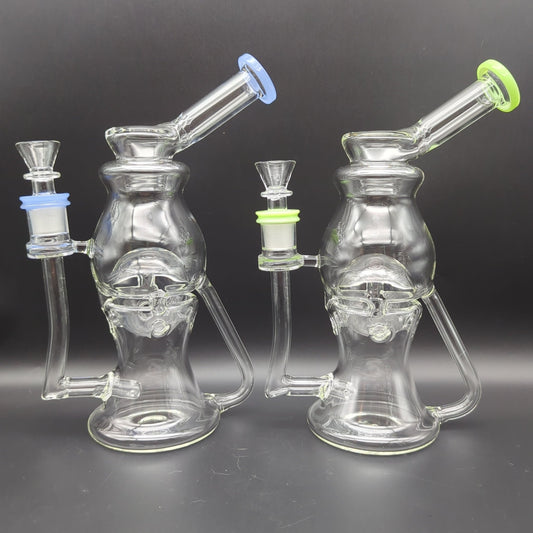 8" Fab Egg Recycler Water Pipe - Meech Madness Smoke Shop
