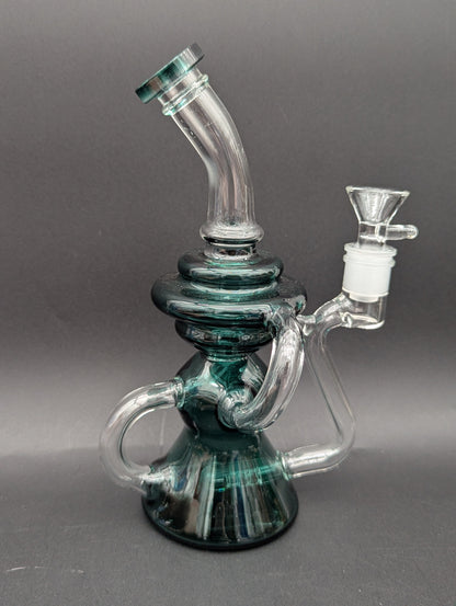 8" Full Color Inline Klein Recyclers-Avernic Smoke Shop