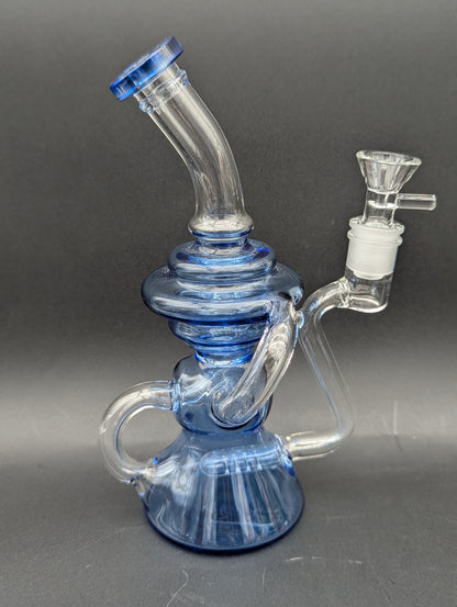 8" Full Color Inline Klein Recyclers-Avernic Smoke Shop