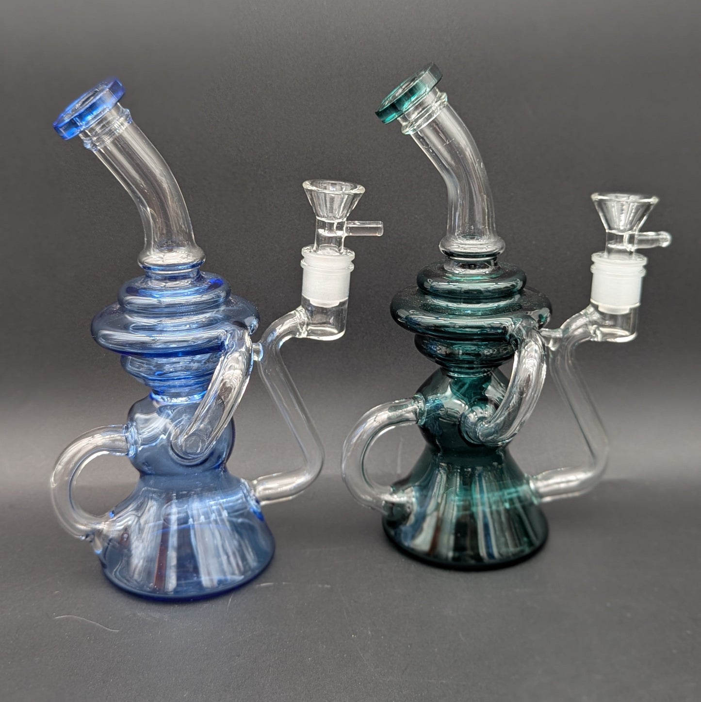8" Full Color Inline Klein Recyclers-Avernic Smoke Shop