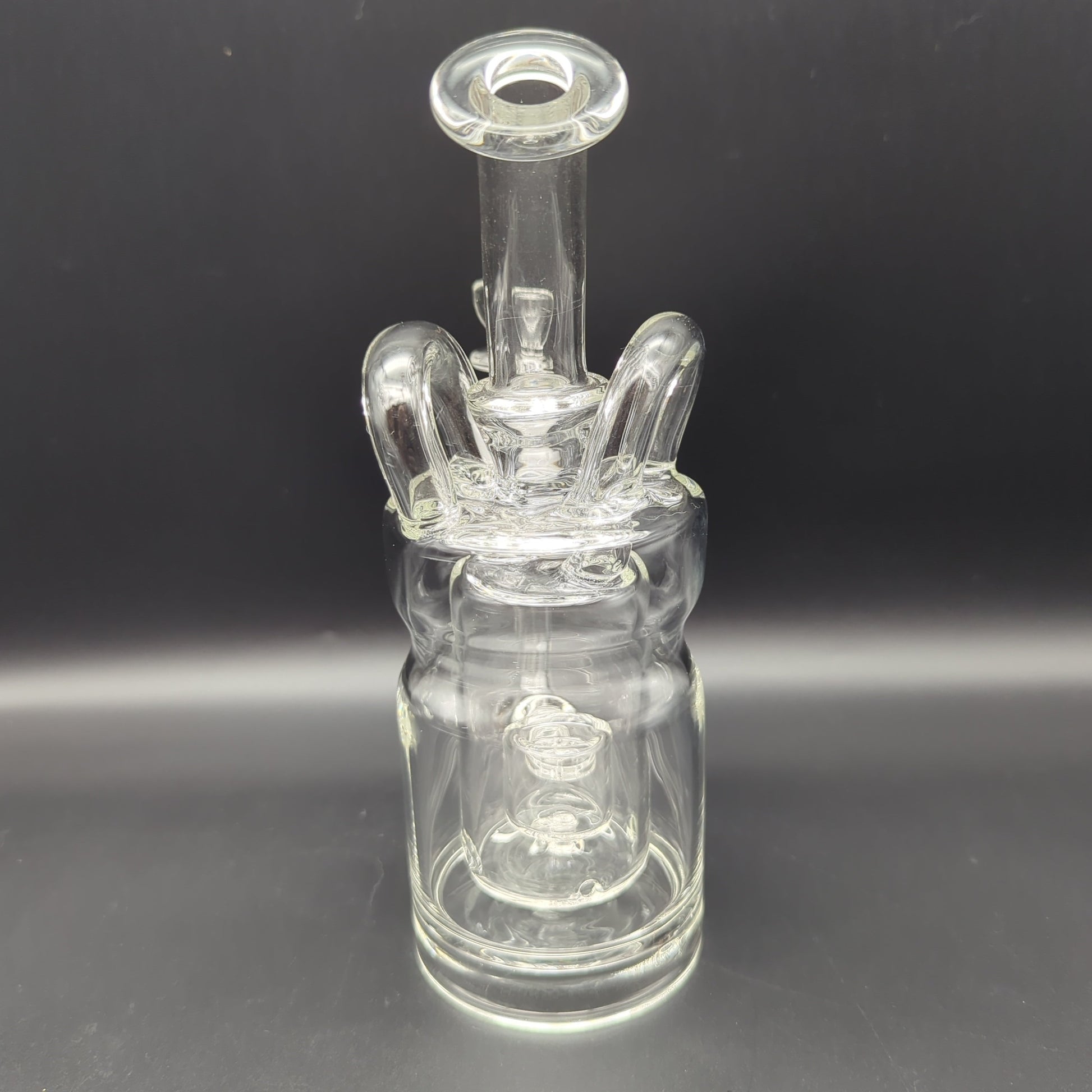 8" Honeycomb Dual Chamber Recycler - Avernic Smoke Shop