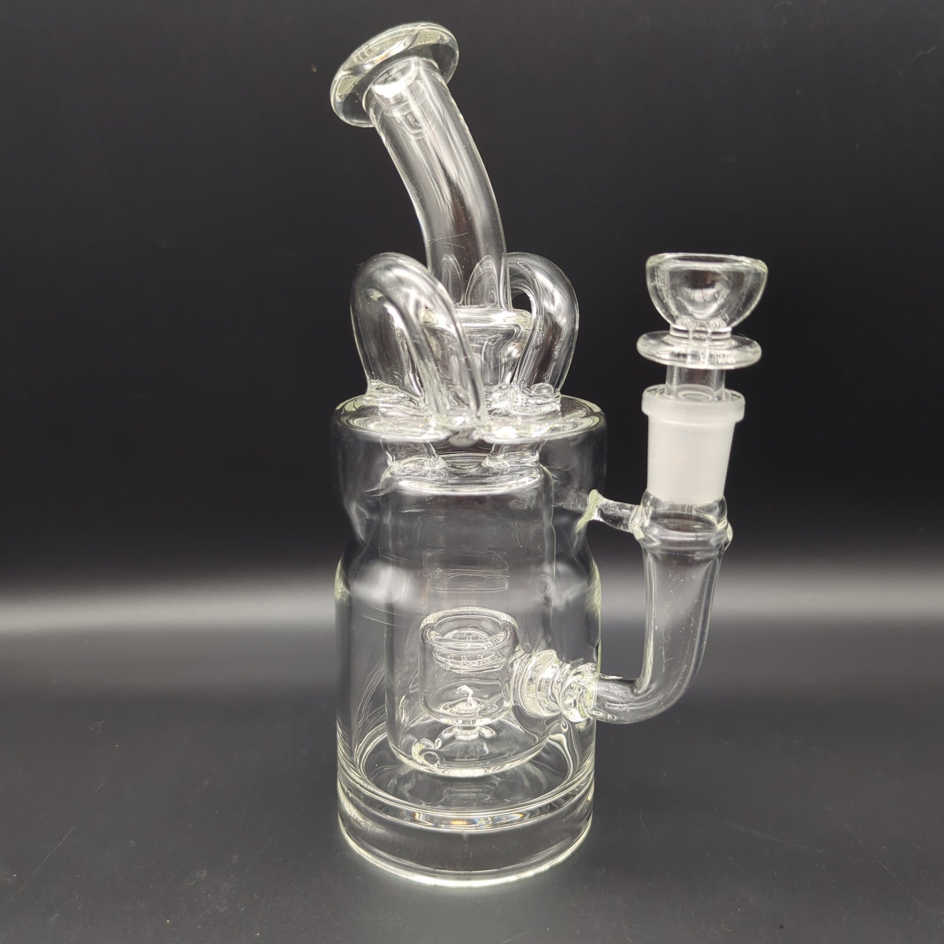 8" Honeycomb Dual Chamber Recycler - Avernic Smoke Shop