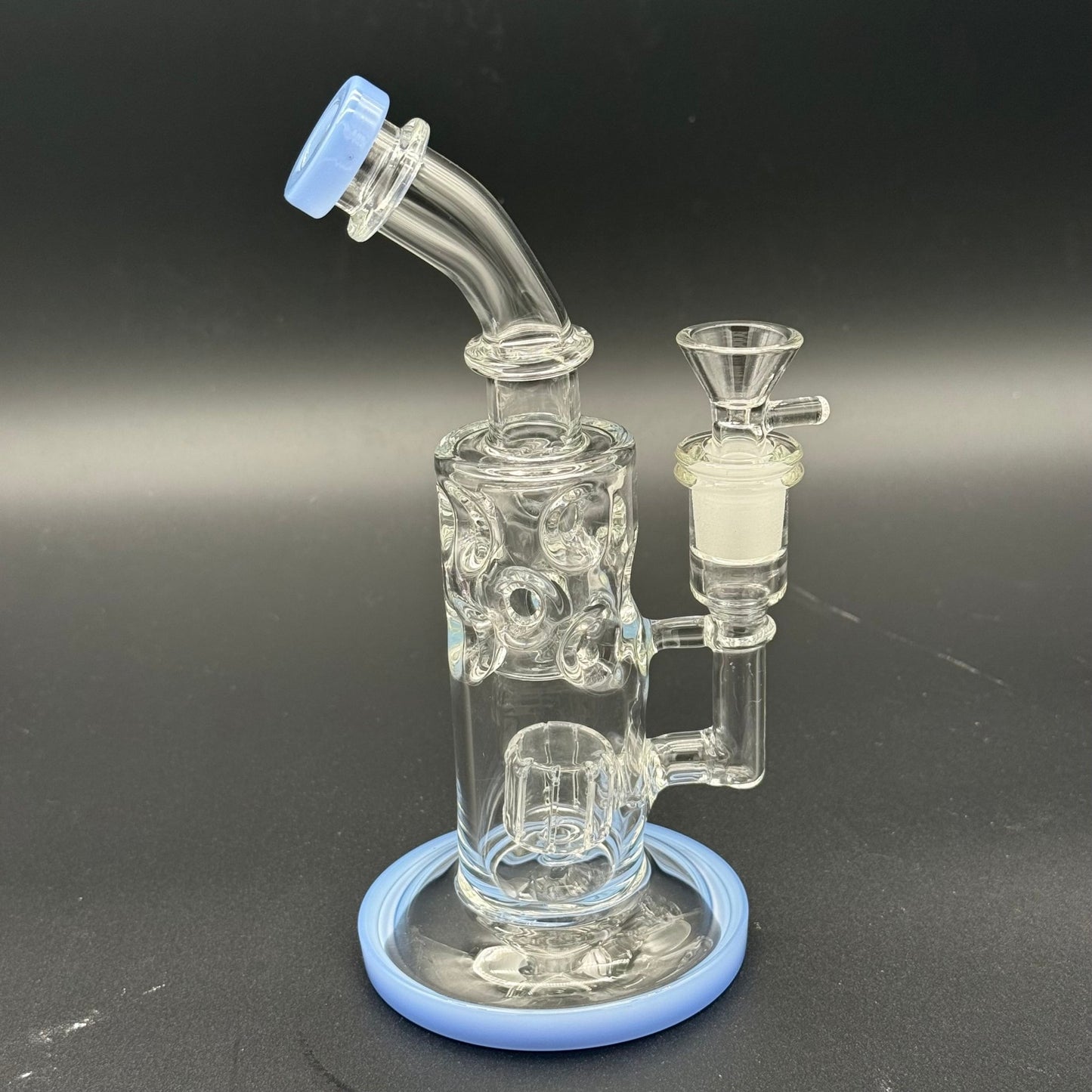 8” Matrix Perc Swiss Diffuser Water Pipe - Meech Madness Smoke Shop