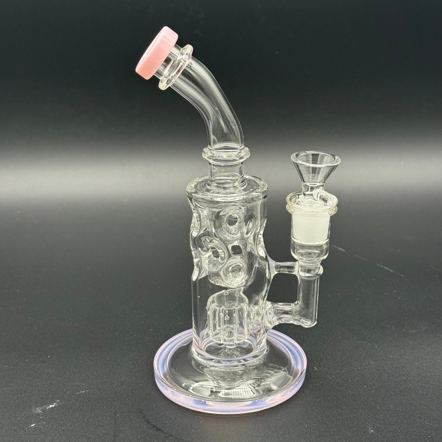 8” Matrix Perc Swiss Diffuser Water Pipe - Meech Madness Smoke Shop