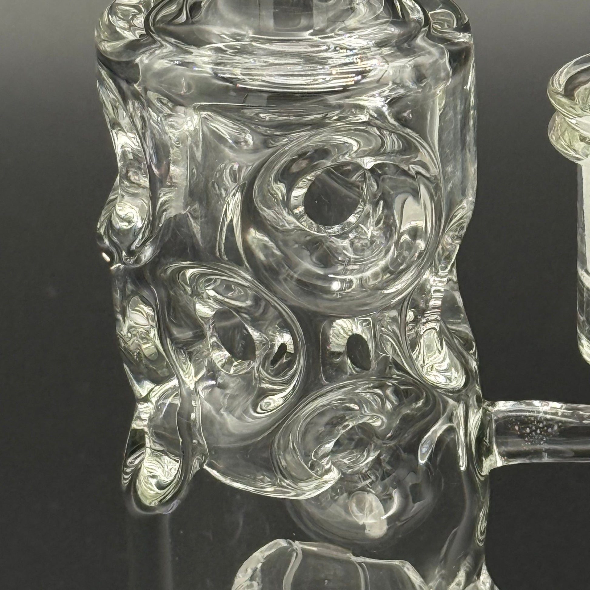 8” Matrix Perc Swiss Diffuser Water Pipe - Meech Madness Smoke Shop