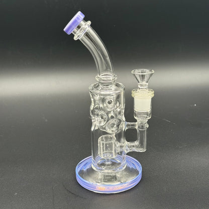 8” Matrix Perc Swiss Diffuser Water Pipe - Meech Madness Smoke Shop
