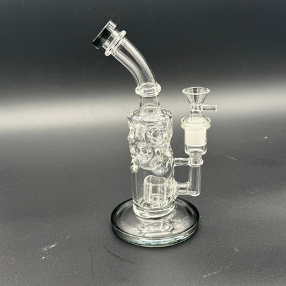 8” Matrix Perc Swiss Diffuser Water Pipe - Meech Madness Smoke Shop