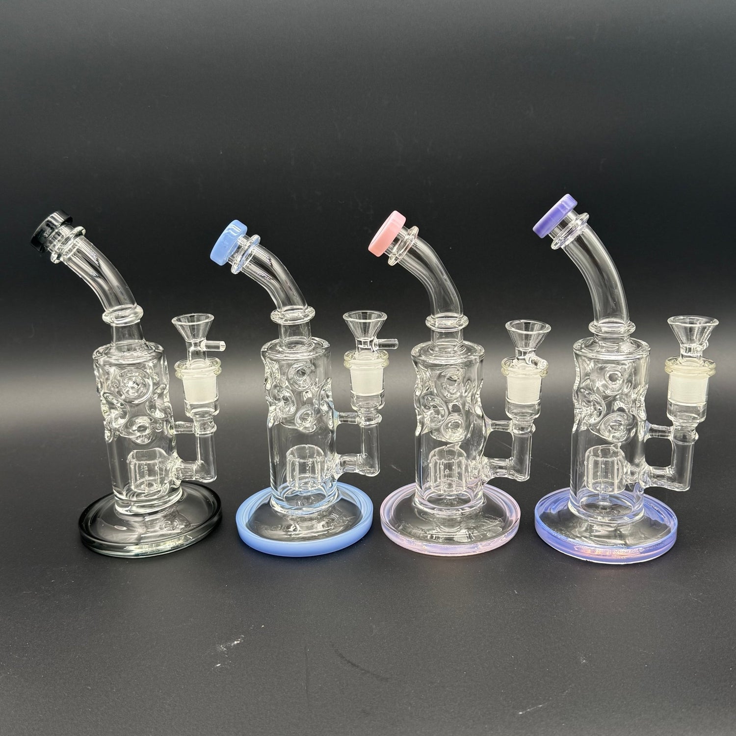 8” Matrix Perc Swiss Diffuser Water Pipe - Meech Madness Smoke Shop