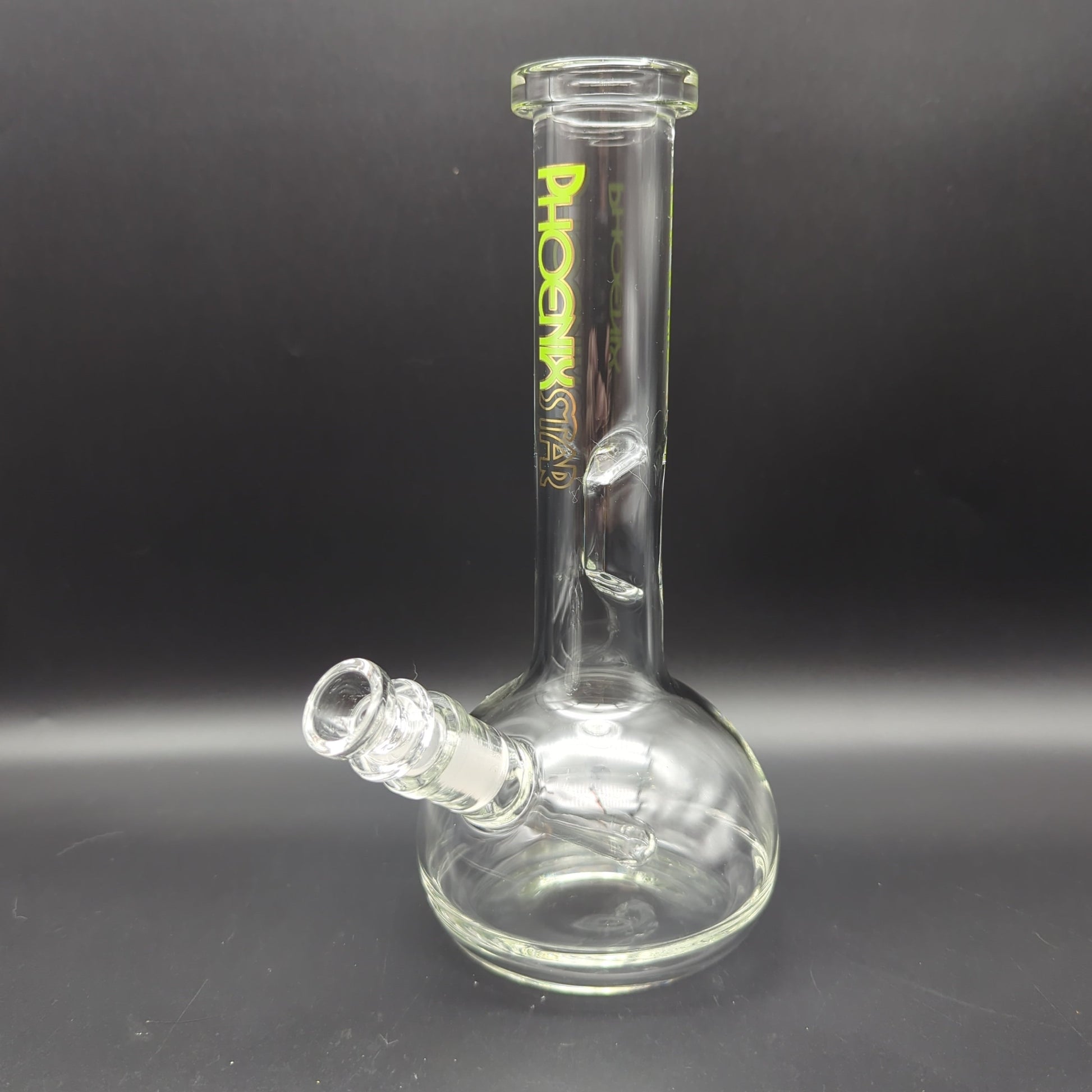 8" Phoenix Beaker w/ Fixed Downstem - Avernic Smoke Shop