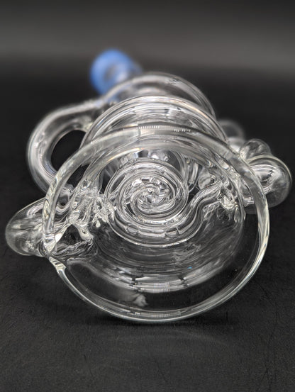 8" Tentacoil Klein Recycler Bong - Meech Madness Smoke Shop
