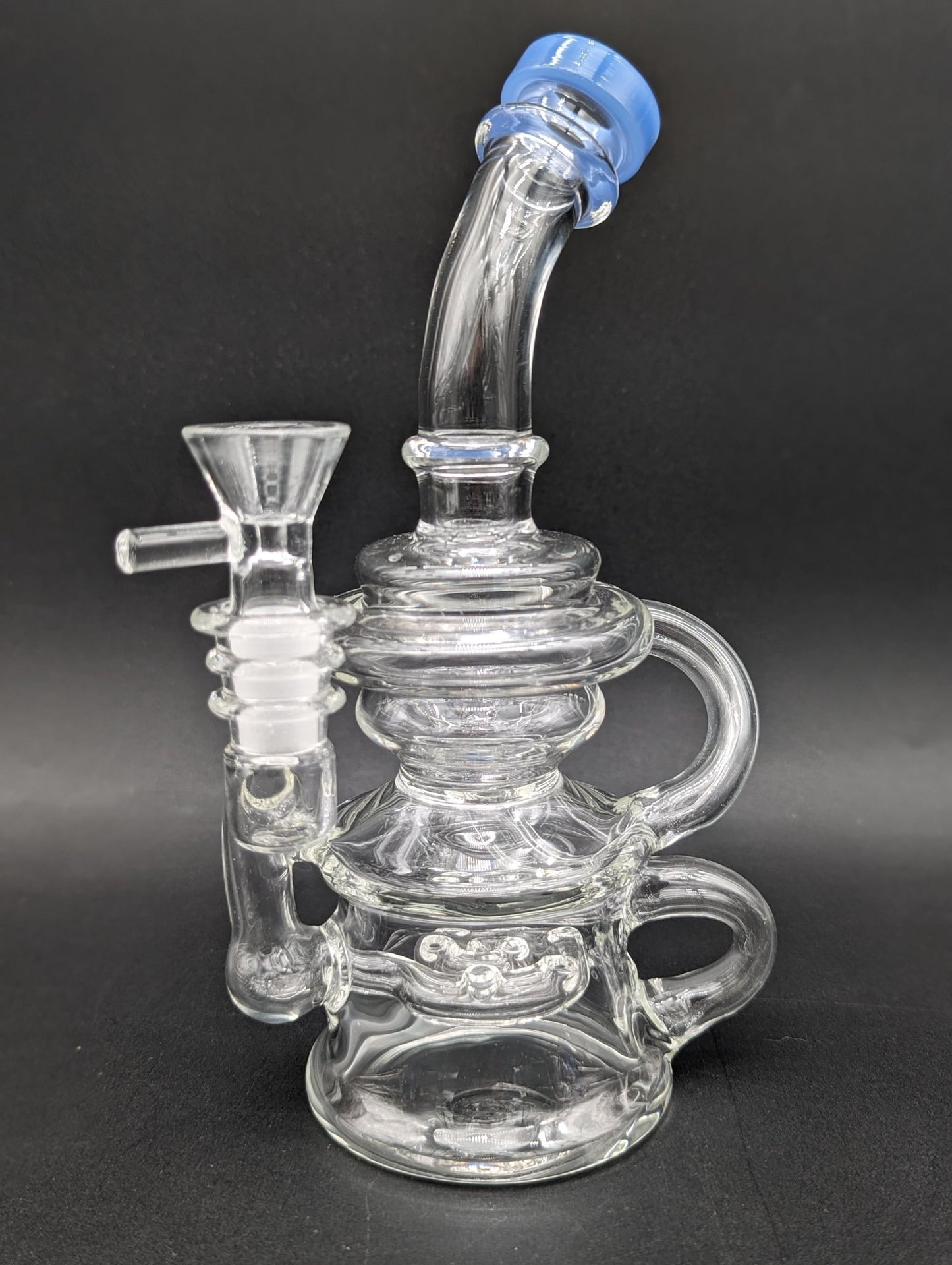 8" Tentacoil Klein Recycler Bong - Meech Madness Smoke Shop