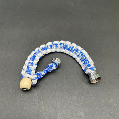 8" Threaded Bracelet Pipe w/ Metal Bowl-Avernic Smoke Shop