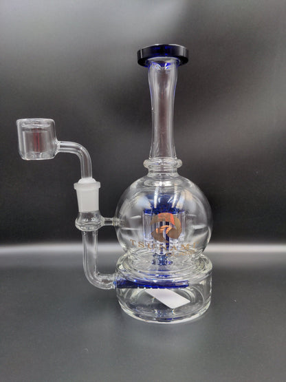 8" Tsunami Concentrate Rig Inline Tree - Meech Madness Smoke Shop
