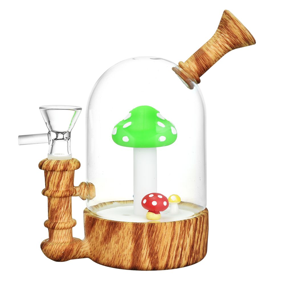 Shroom Family Bell Jar Water Pipe - 5.5" / 14mm F