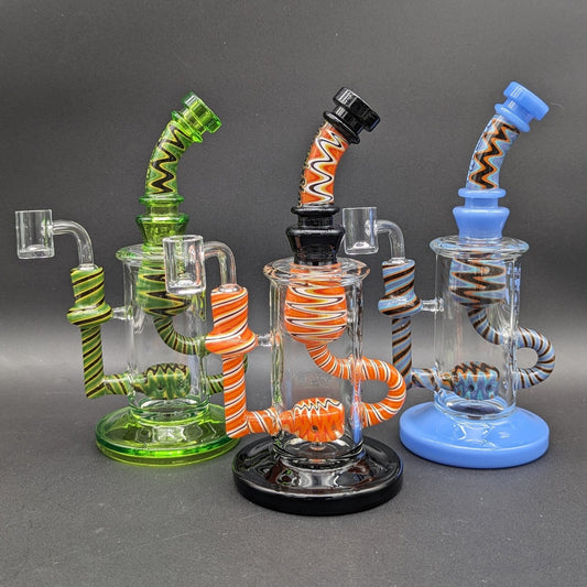 8.5" Wig Wag Klein Recycler - Meech Madness Smoke Shop