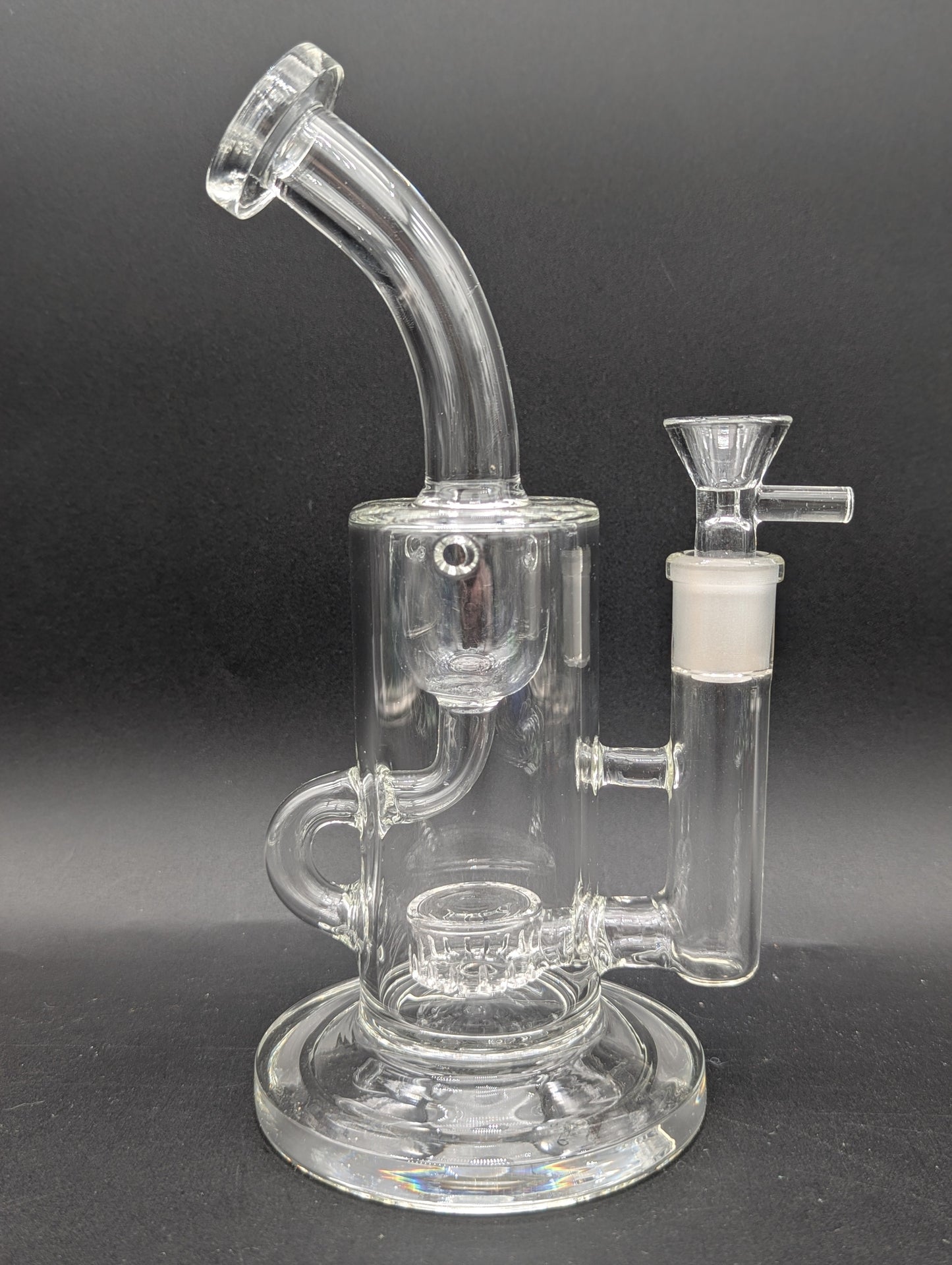 9" Clear Klein Recycler Bong-Avernic Smoke Shop