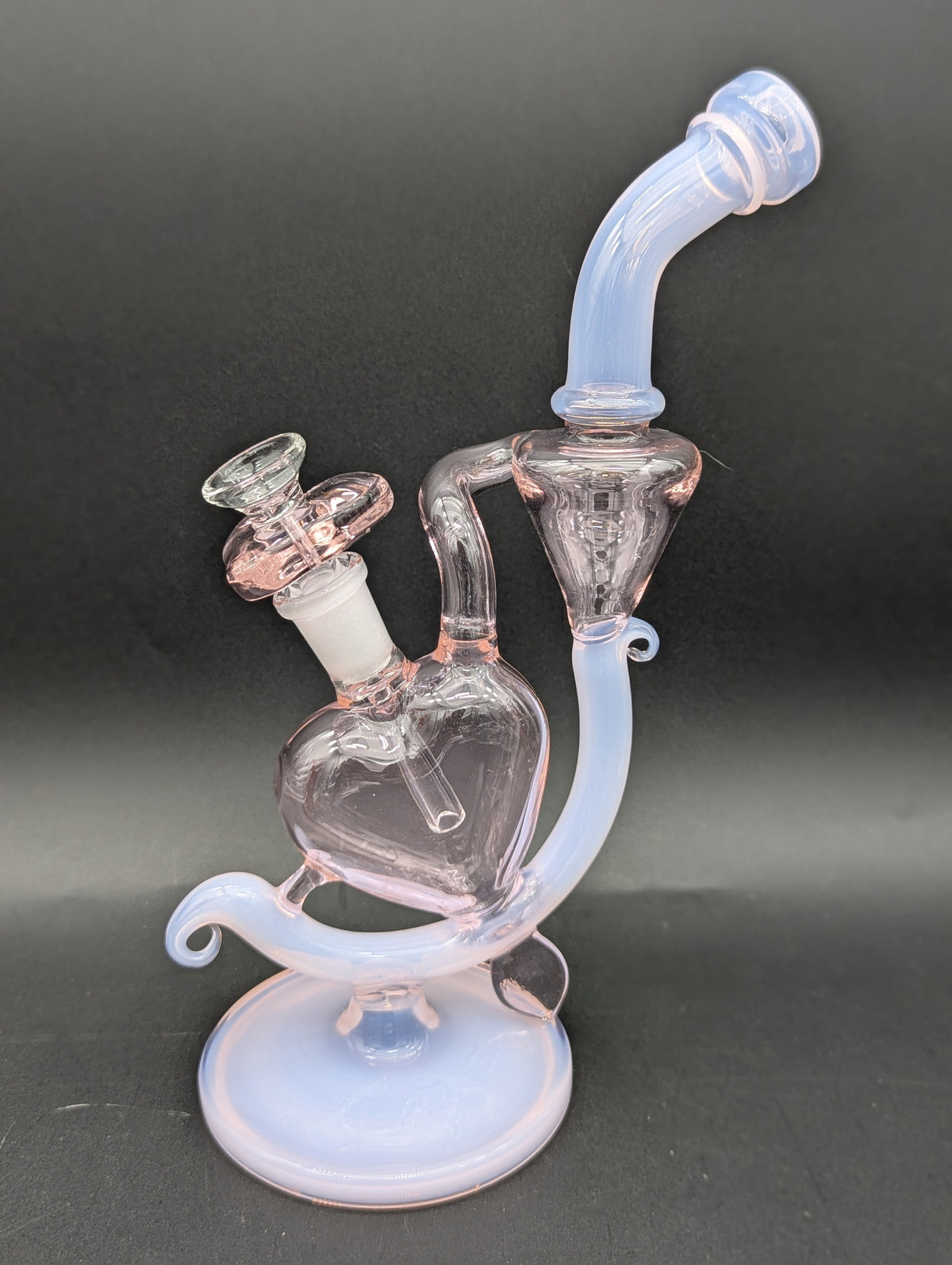 9" Cupids Arrow Recycler Bong-Avernic Smoke Shop