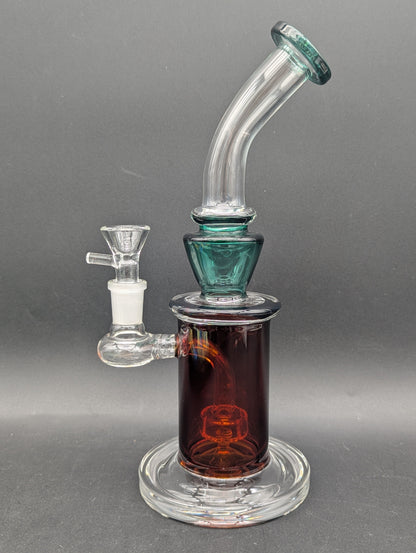 9" Dual Color Showerhead Bong-Avernic Smoke Shop