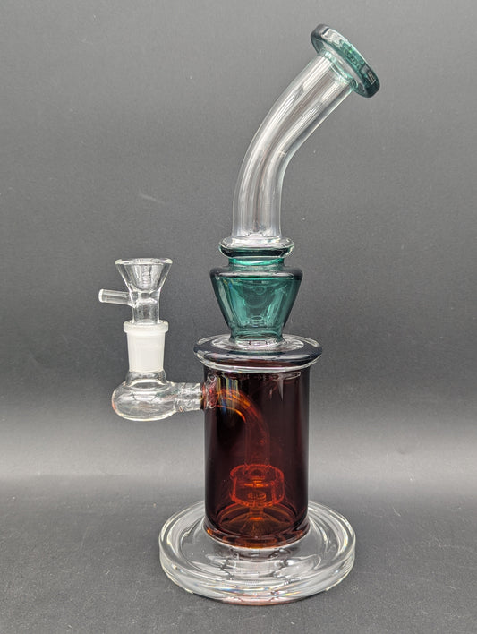 9" Dual Color Showerhead Bong-Avernic Smoke Shop