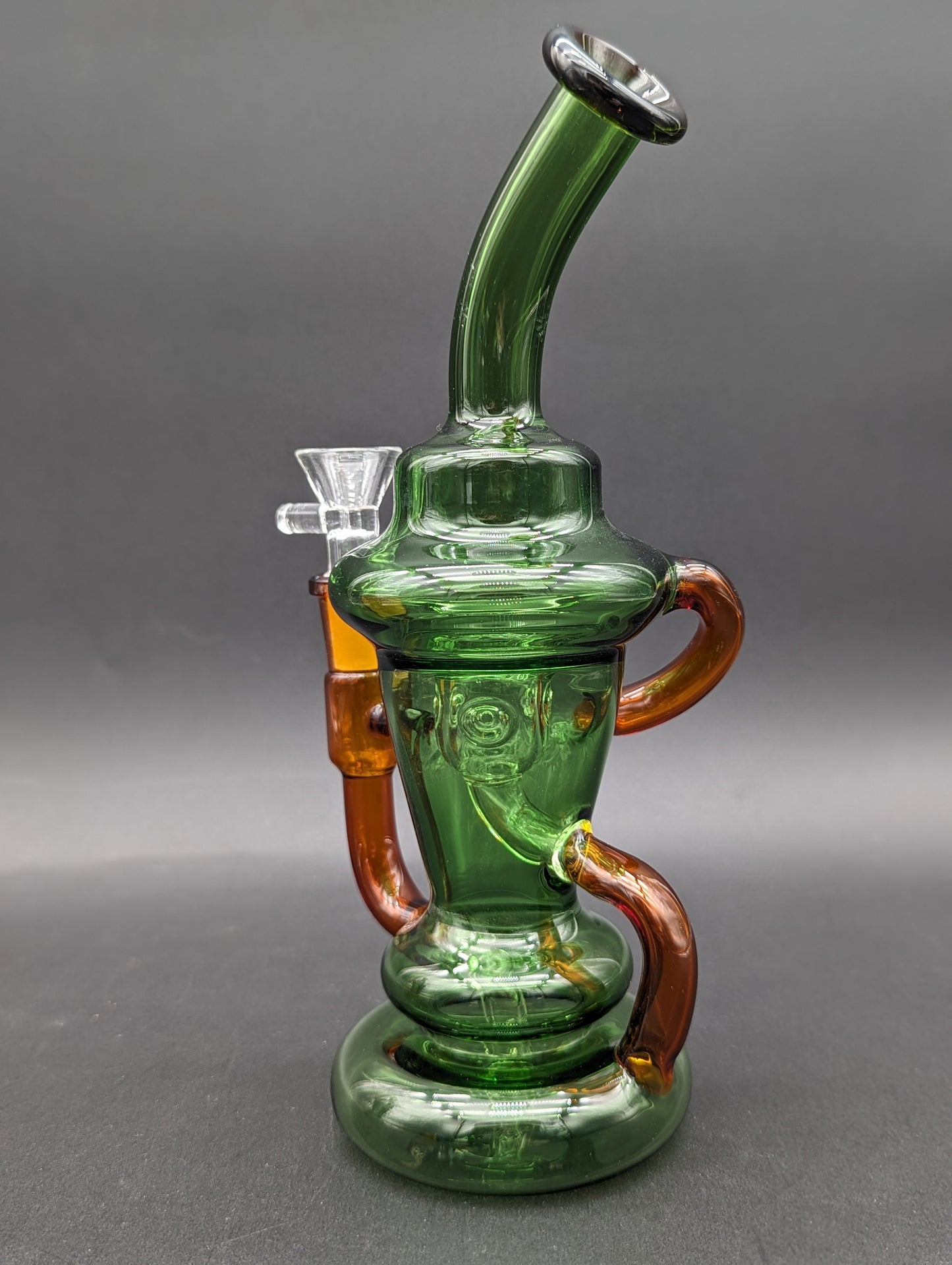 9" Full Color Klein Recycler Bong-Avernic Smoke Shop