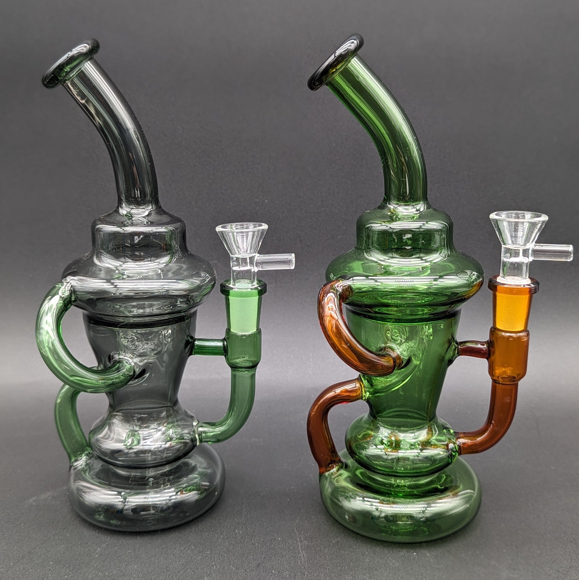 9" Full Color Klein Recycler Bong-Avernic Smoke Shop