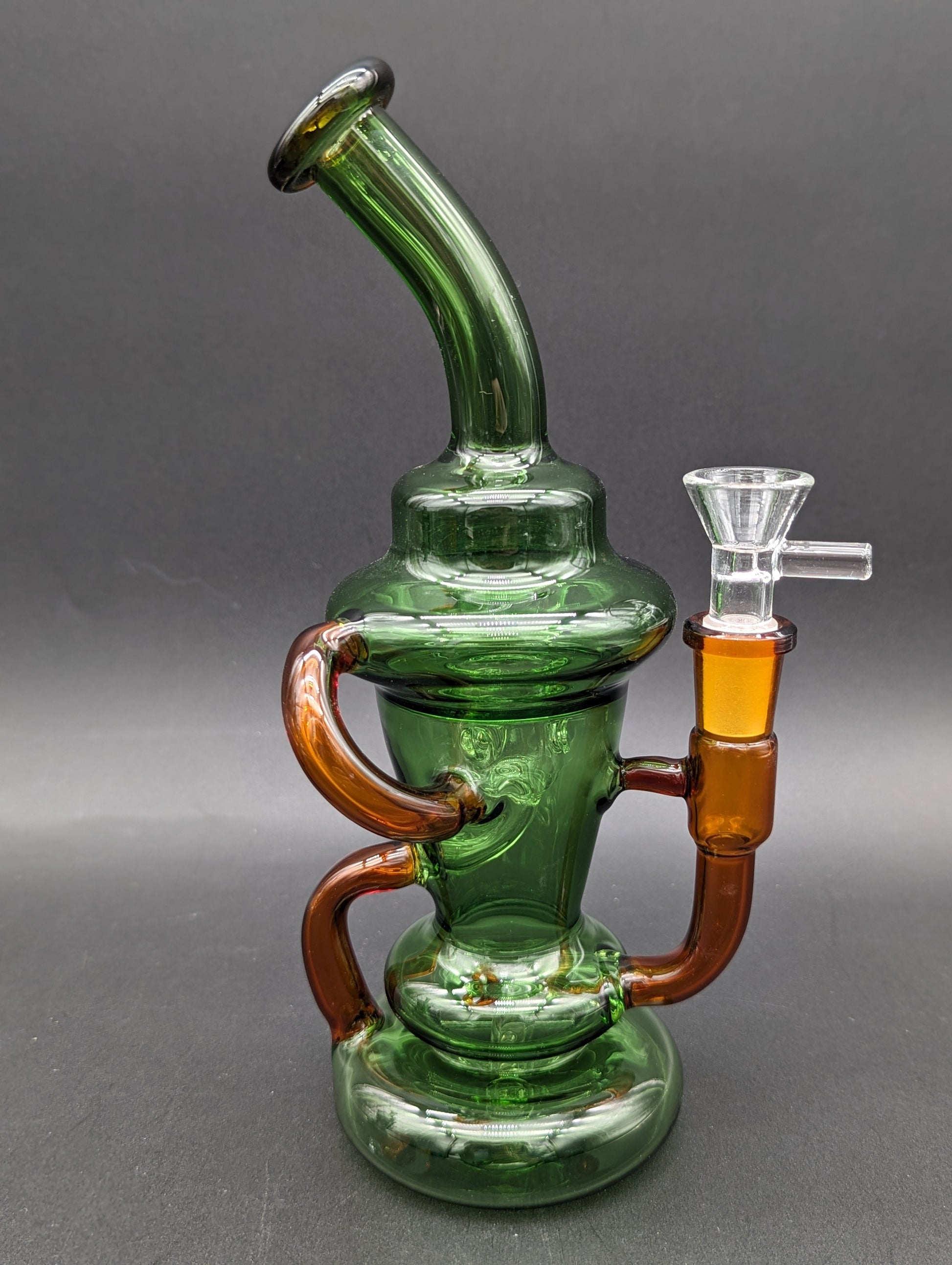 9" Full Color Klein Recycler Bong-Avernic Smoke Shop