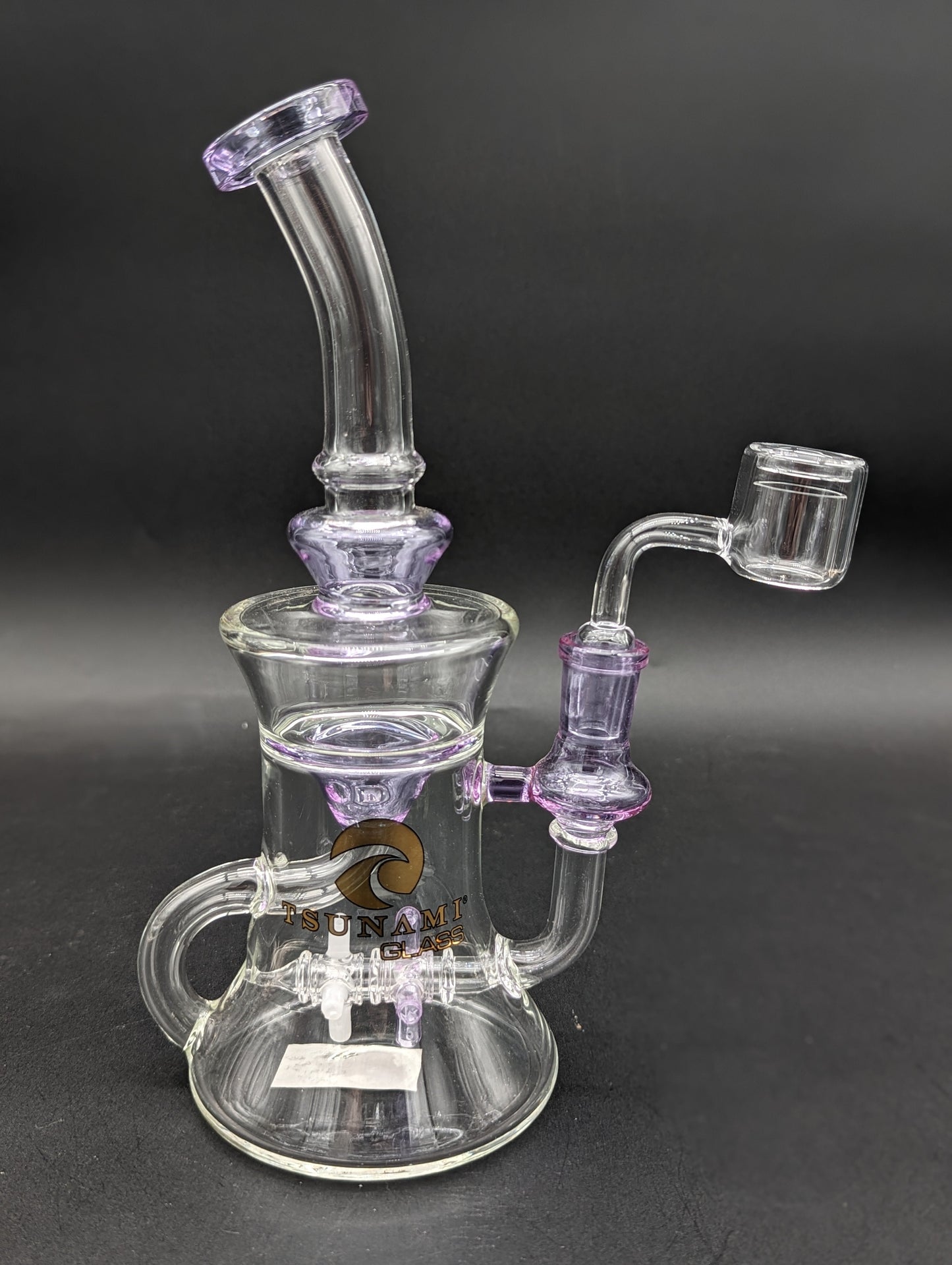 9" Tsunami Concentrate Rig Propeller Recycler-Avernic Smoke Shop