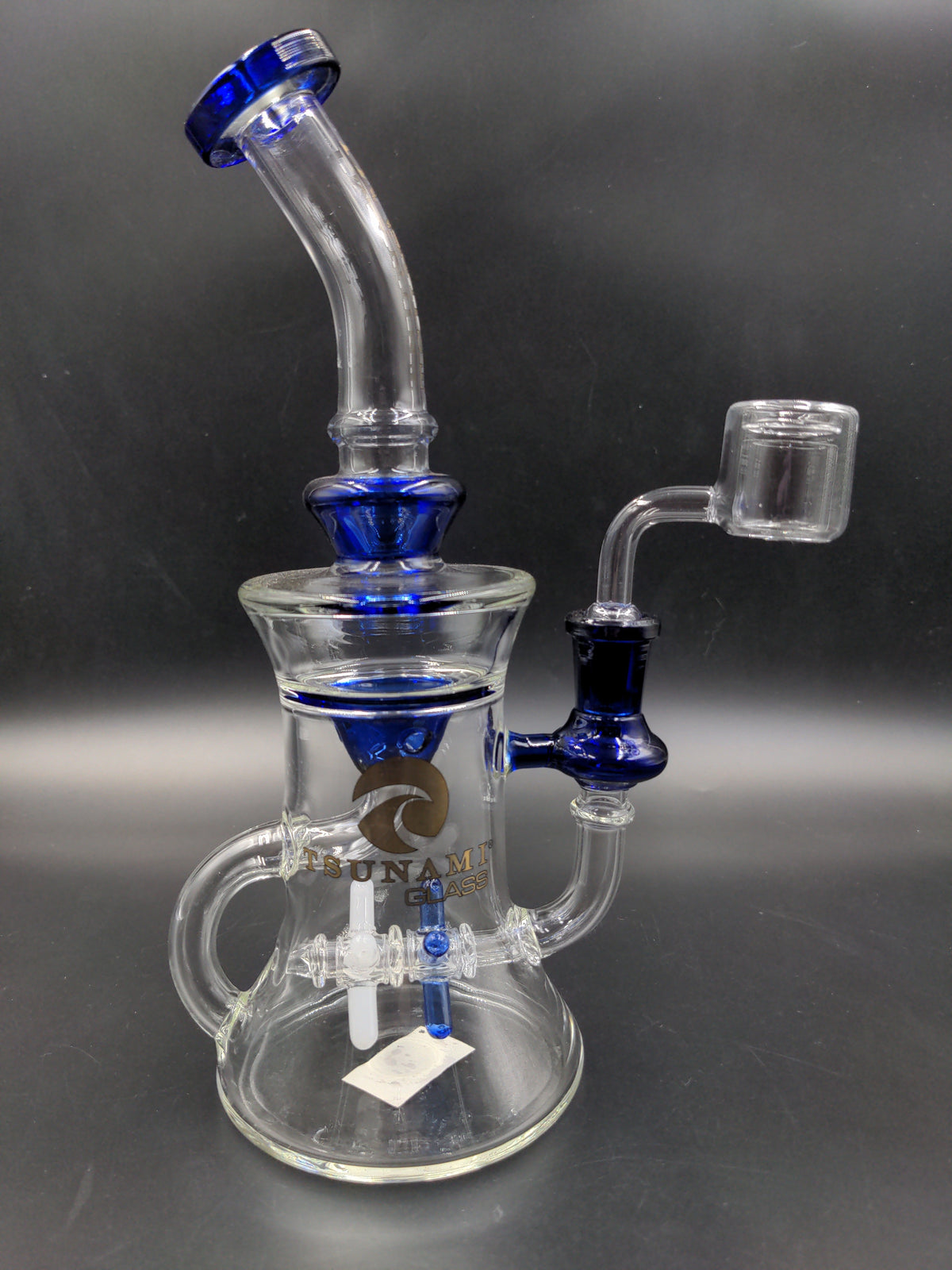 9" Tsunami Concentrate Rig Propeller Recycler-Avernic Smoke Shop