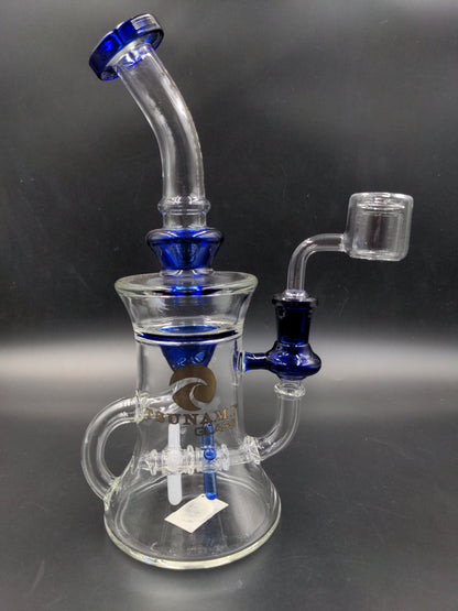 9" Tsunami Concentrate Rig Propeller Recycler-Avernic Smoke Shop