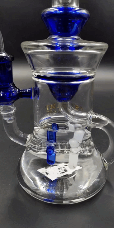 9" Tsunami Concentrate Rig Propeller Recycler-Avernic Smoke Shop