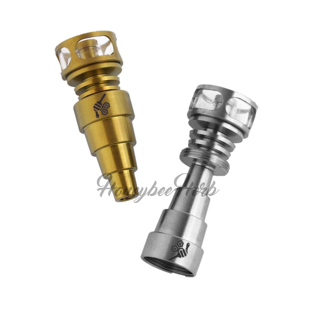 Honeybee Herb Titanium 6 IN 1 Cage Hybrid Dab Dab Nail