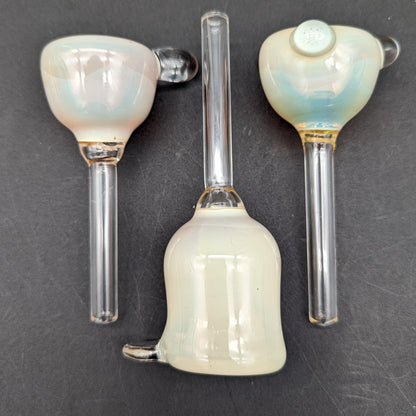 9mm Fumed Heady Glass Slides - by LimboGlass-Avernic Smoke Shop